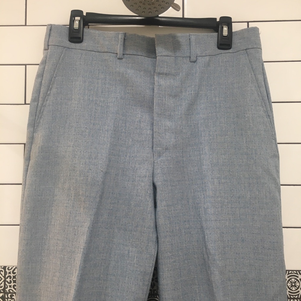 Vintage✨🌟 Light blue FLEXSLAX slacks 34x33”